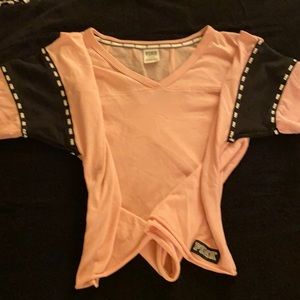 Pink cropped t